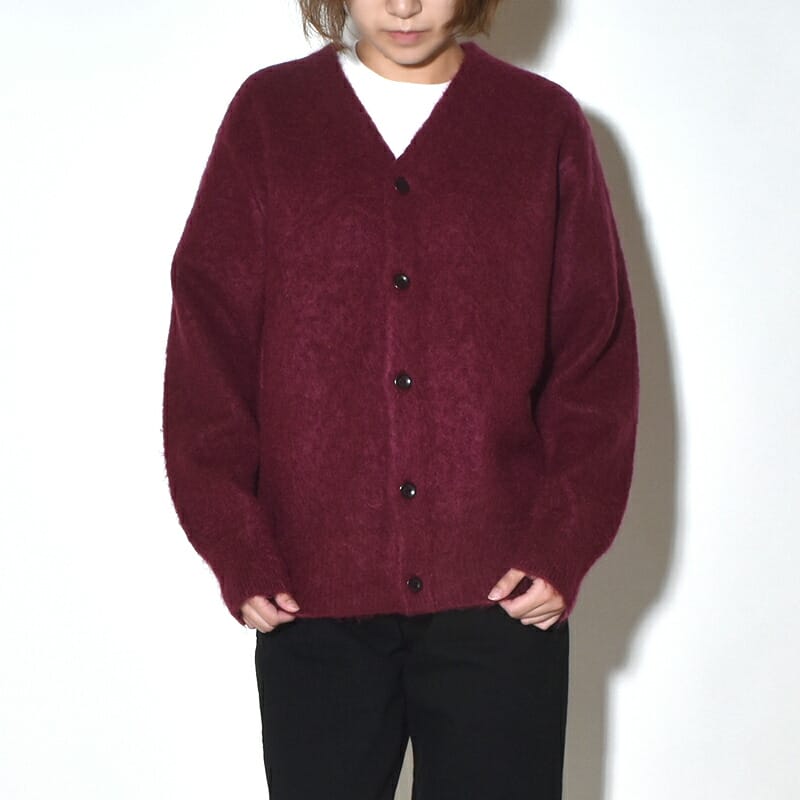 30％OFF SALE セール】LENO リノ MOHAIR CARDIGAN モヘヤカーディガン