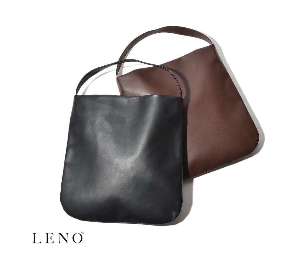 LENO リノ レザートート トートバッグ スモール LEATHER TOTE SMALL