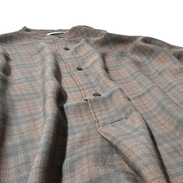 ワンピース Y's LENO CLOTH STAND COLLAR DRESS 1 プロダクト ドレス