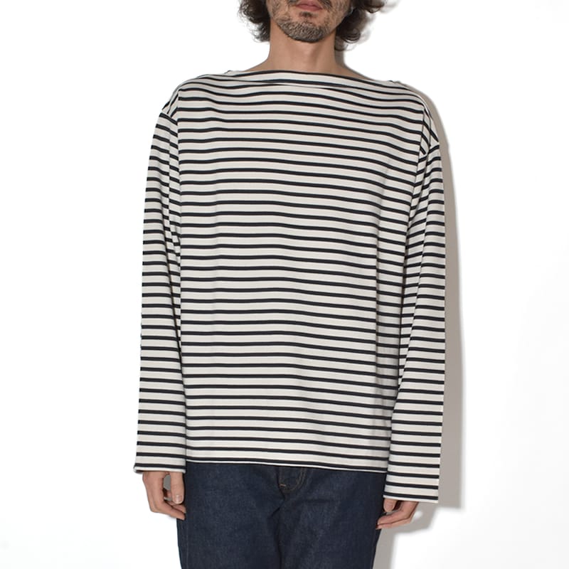 30％OFF SALE セール】LENO/バスクシャツ ボーダー BASQUE SHIRT