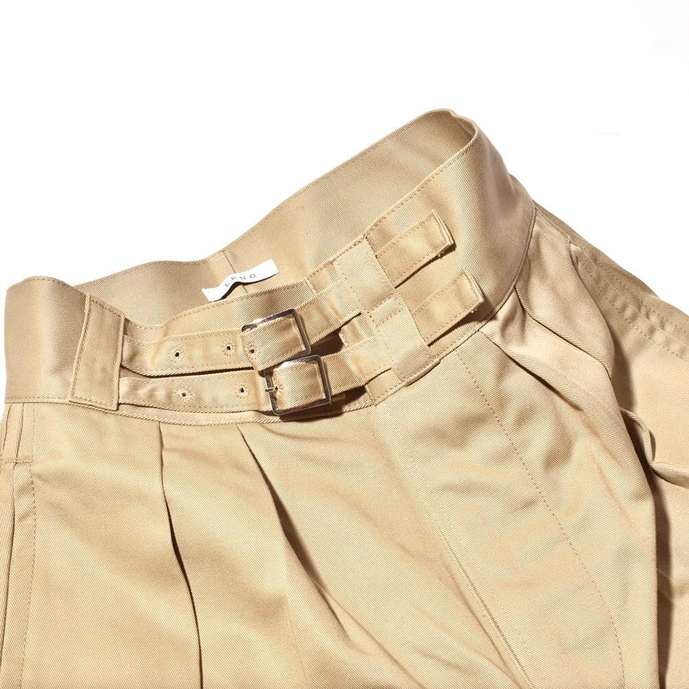 LENO リノ DOUBLE BELTED GURKHA TROUSERS ダブルベルト グルカ