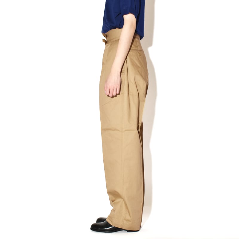 LENO リノ DOUBLE BELTED GURKHA TROUSERS ダブルベルト グルカ