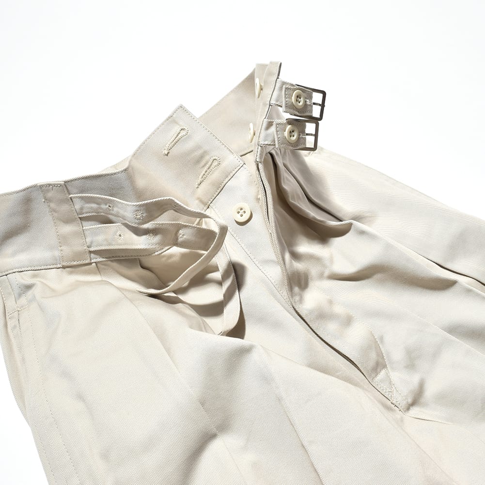 LENO リノ DOUBLE BELTED GURKHA TROUSERS ダブルベルト グルカ