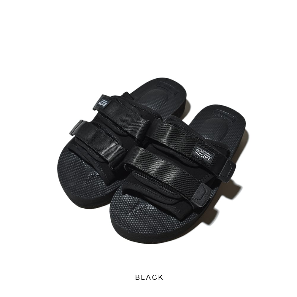 賞金女王・稲見萌寧 SUICOKE スイコック サンダル MOTO-VS BLACK