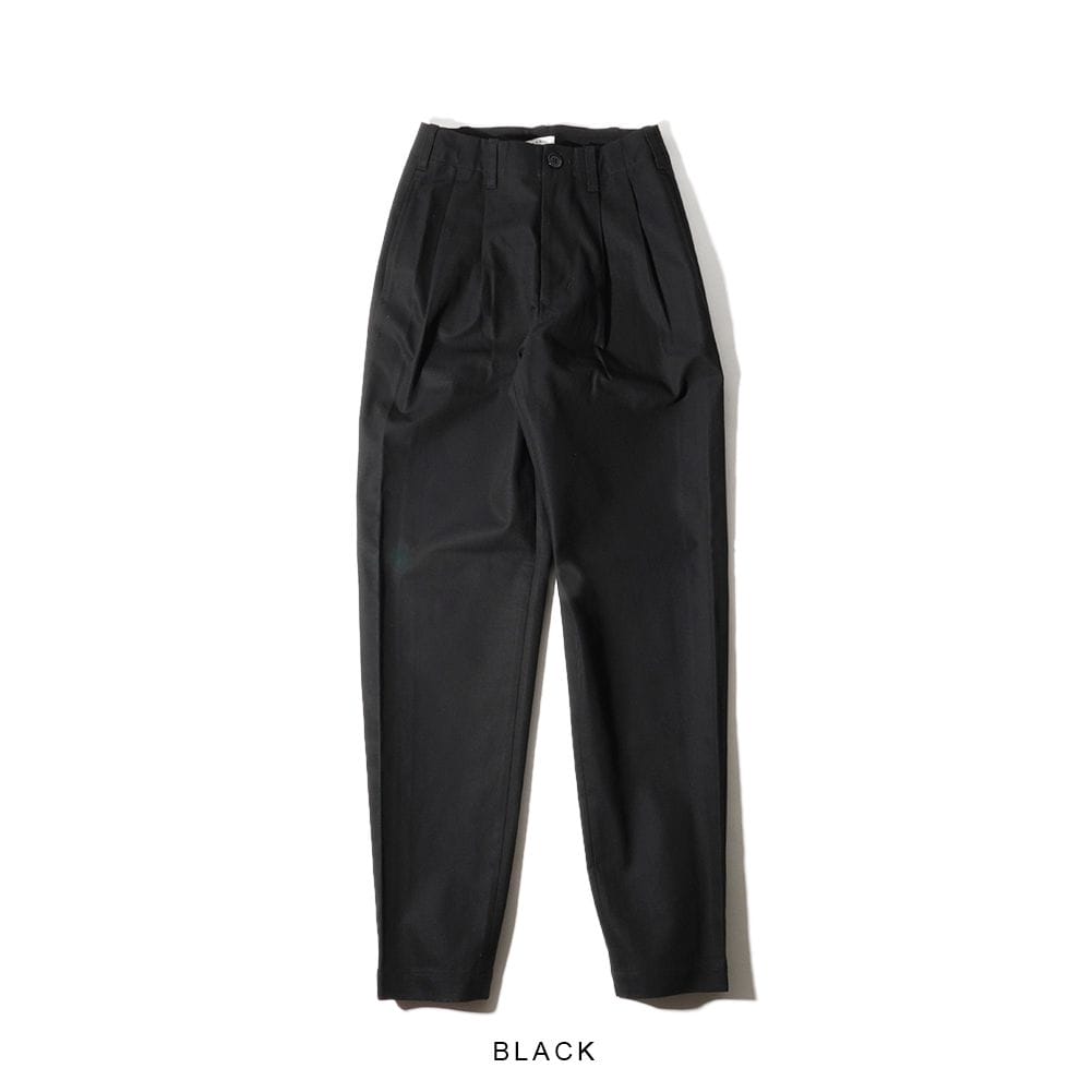 30％OFF SALE セール】LENO リノ 【WOMENS】 2 TUCK TROUSERS 2タック