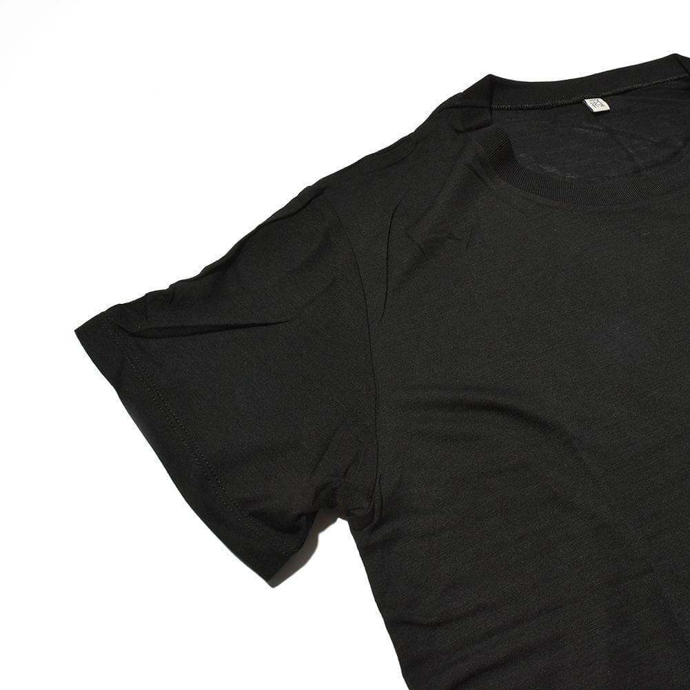 新品未使用 BASErange ベースレンジ 黒 バンブーtee tシャツ - Tシャツ