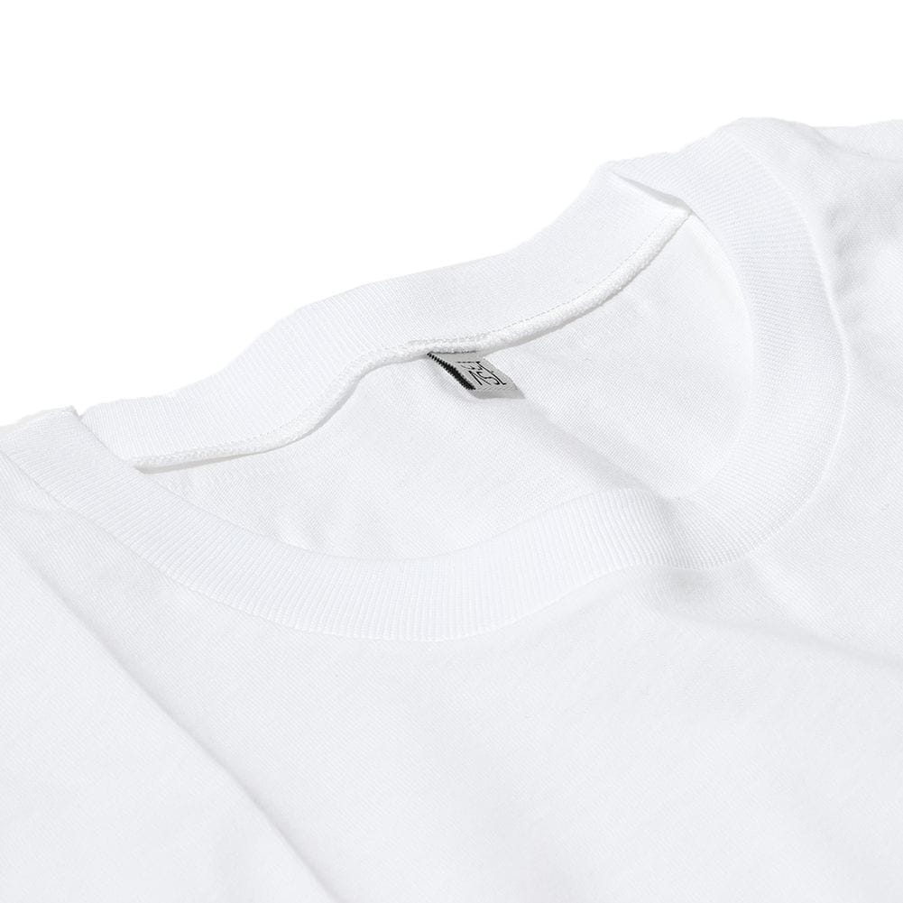 ベースレンジ　baserange ホワイト ラインデザイン Tシャツ Baserange ベースレンジ TEE SHIRT Tシャツ TEEシャツ