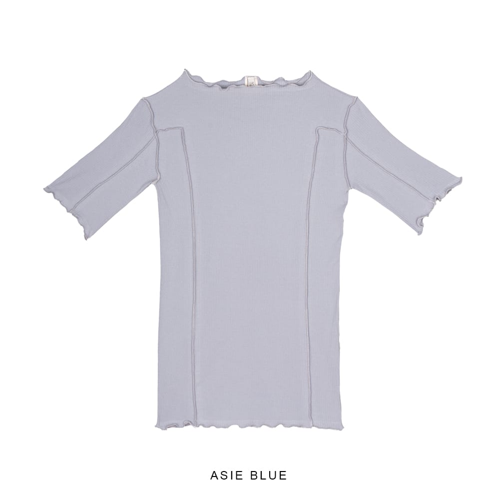 ベースレンジ　OMATO 3/4 TEE Omato 3/4 Tee Shirt in Assortment | Fine organic cotton rib
