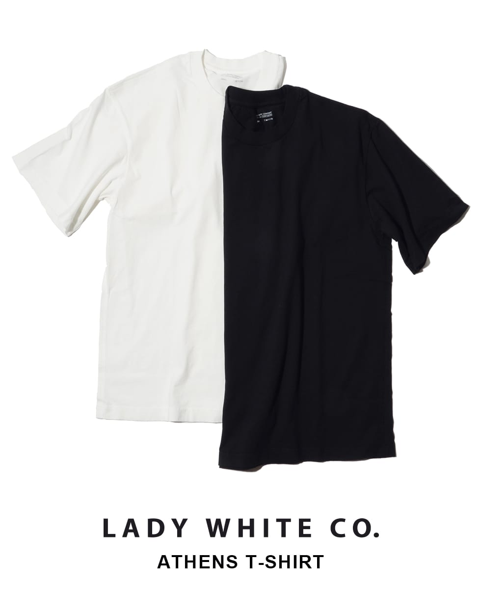 レディホワイト Lady White Co アテネ Tシャツ LW141 ATHENS T-SHIRT