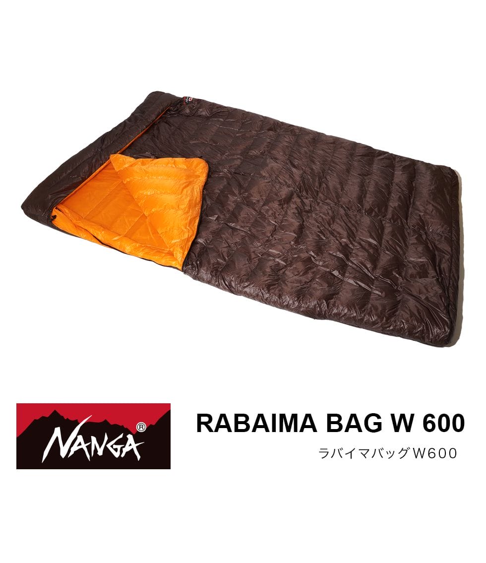 ナンガ NANGA ラバイマ バッグ W 600 RABAIMA BAG W 600 シュラフ 寝袋