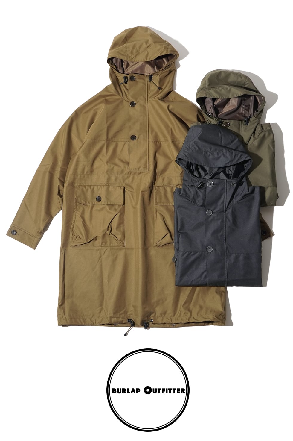 BURLAP OUTFITTER PLW CAGOULE カグール シェル プル