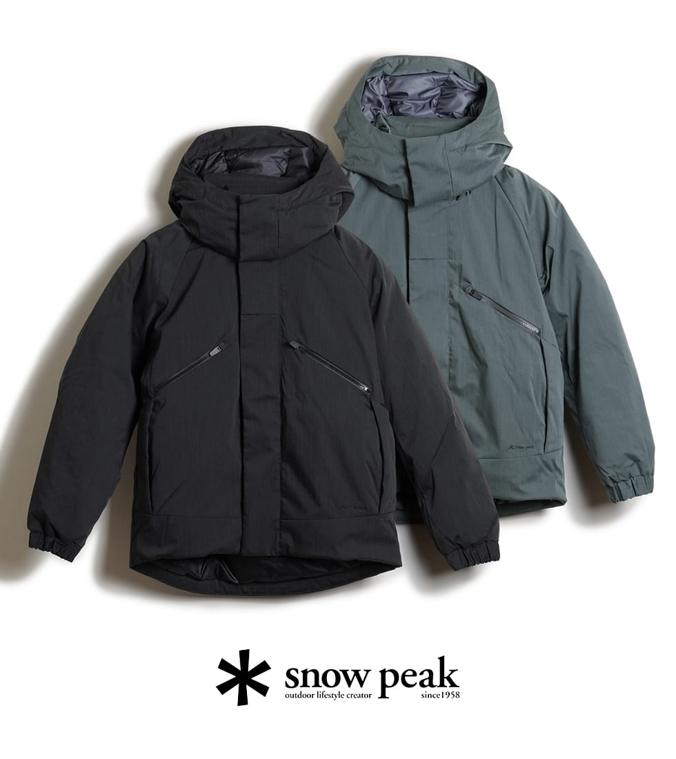 snow peak キルティングダウン L - www.sorbillomenu.com