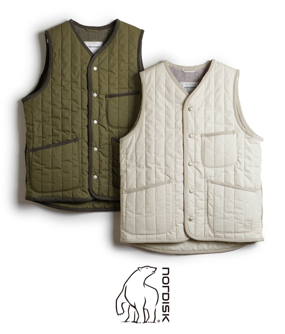 公式ショップ】 NORDISK ノルディスク TECHNICAL COTTON PADDING VEST