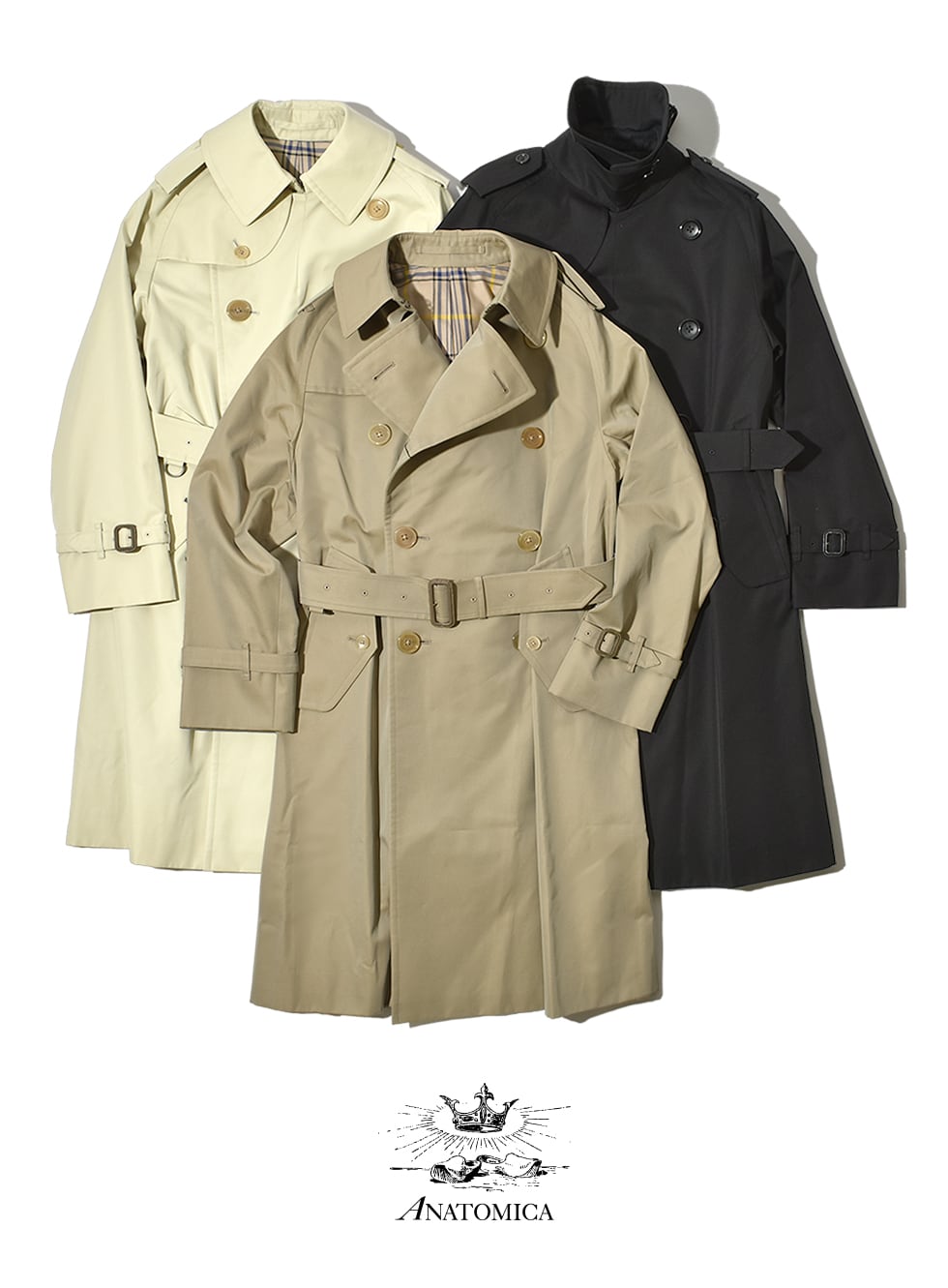 アナトミカ ANATOMICA トレンチコート TRENCH COAT メンズ レディース