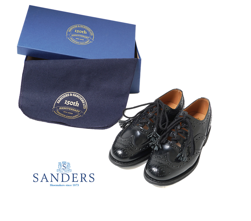 サンダース ギリー SANDERS 1745B GHILLIE SHOE 革靴 | ブランド