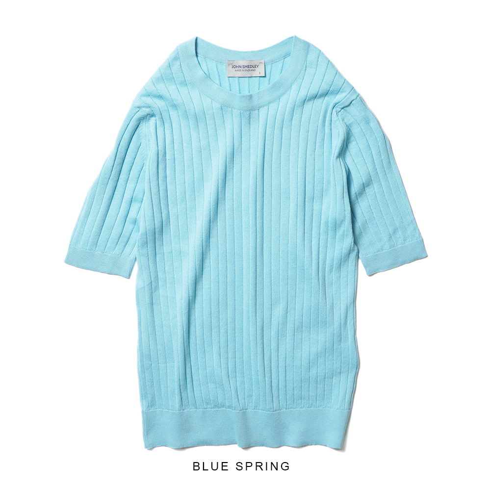 現行品✨ジョンスメドレー 半袖ニット シーアイランドコットン