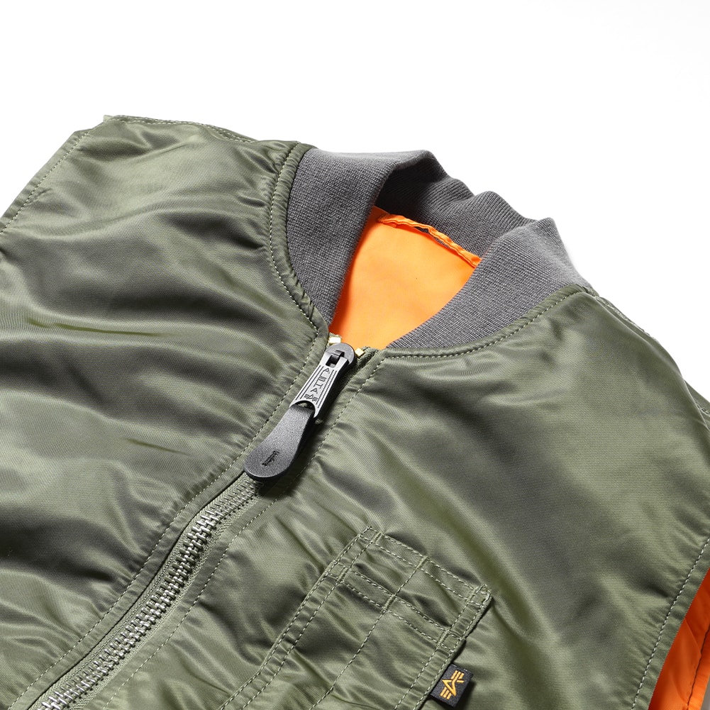 ALPHA INDUSTRIES アルファ インダストリーズ MA-1ベスト MA-1 ベスト