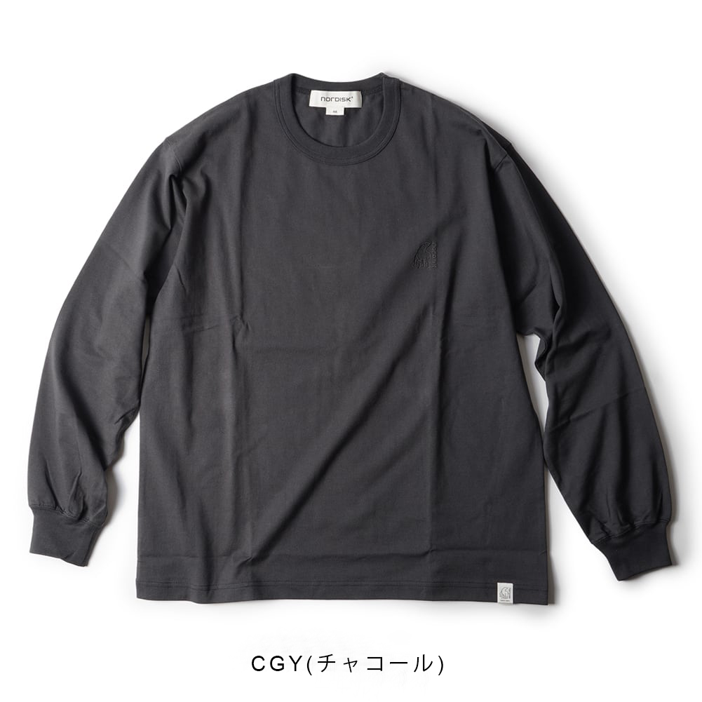 NORDISK ノルディスク BEAR EMBROIDERY LOGO L/S TSHIRT ベアー エン