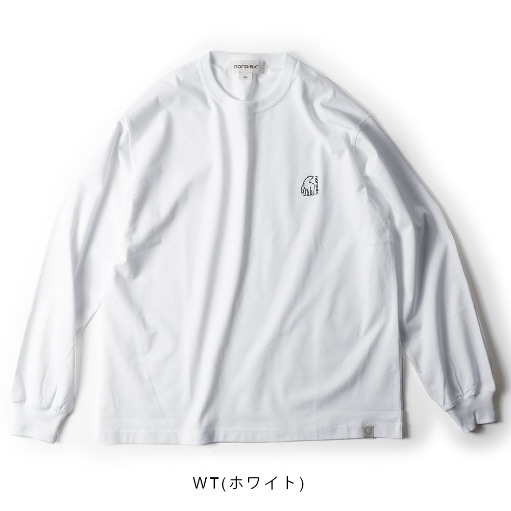 NORDISK ノルディスク BEAR EMBROIDERY LOGO L/S TSHIRT ベアー エン