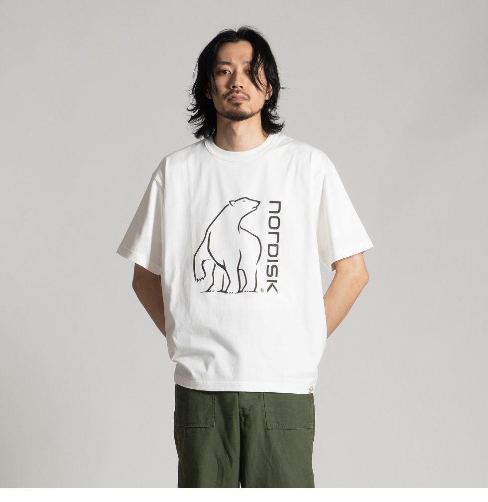 ノルディスク NORDISK オーガニックコットン ポーラーベア Tシャツ TEE