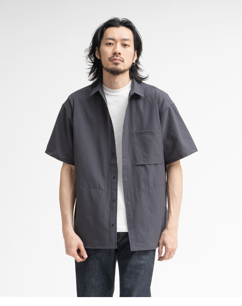 NANGA(ナンガ)/ AIR CLOTH COMFY S/S SHIRT(エアクロスコンフィー S/S