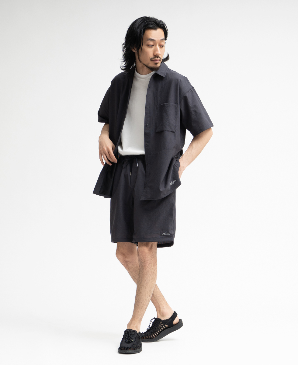 NANGA(ナンガ)/ AIR CLOTH COMFY S/S SHIRT(エアクロスコンフィー S/S