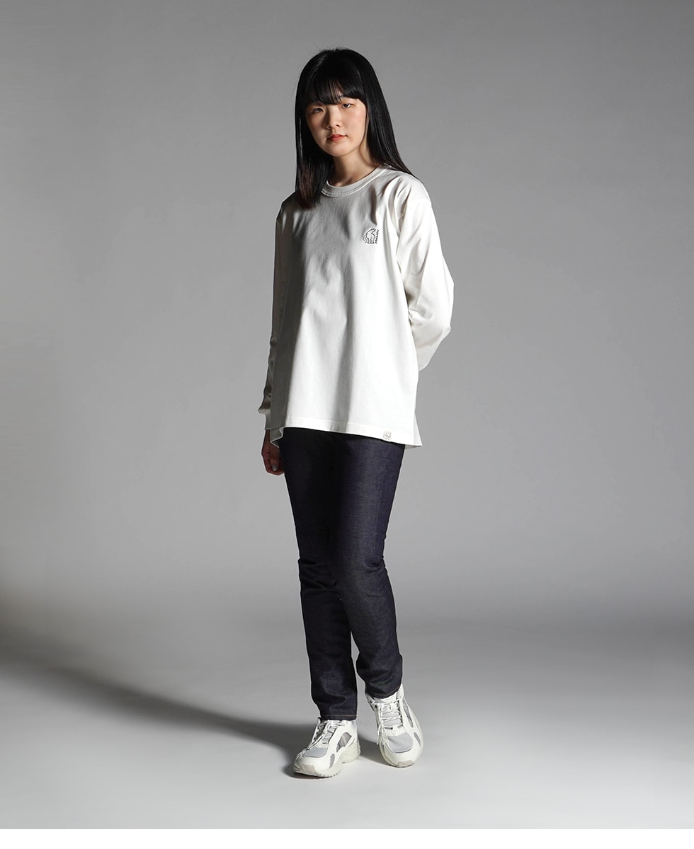 NORDISK ノルディスク BEAR EMBROIDERY LOGO L/S TSHIRT ベアー エン