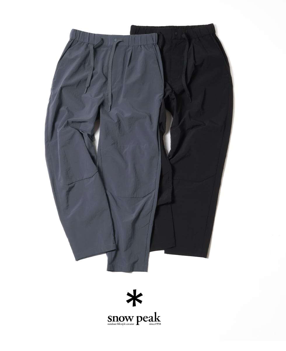 Snow Peak スノーピーク Breathable Quick Dry Pants ブリーザブル