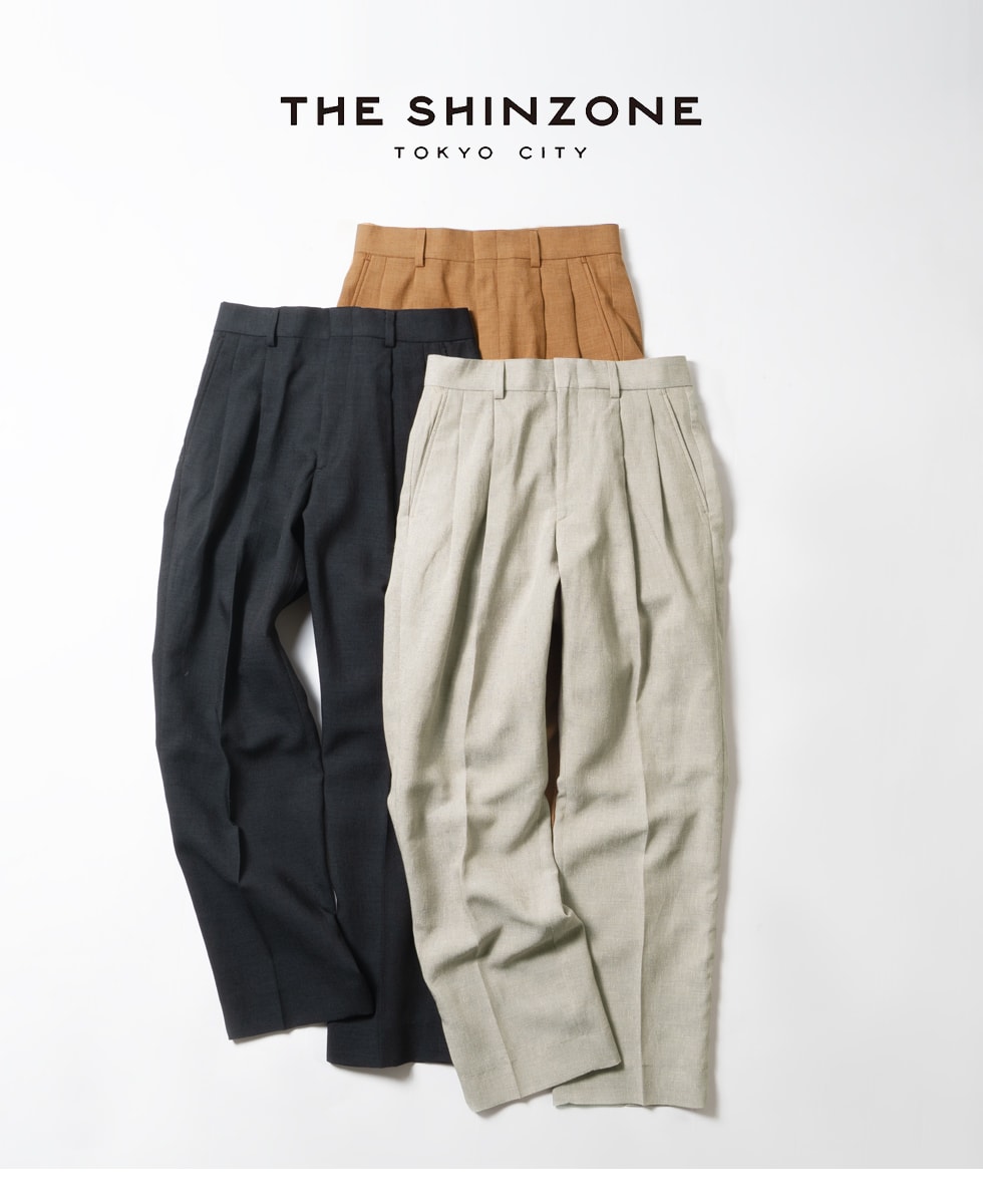 Shinzone(シンゾーン)/MELANGE CHRYSLER PANTS(メランジ クライスラー