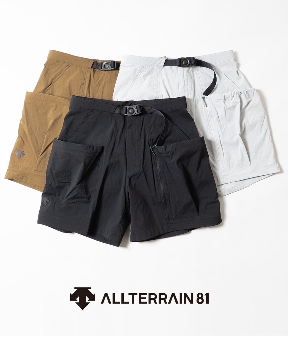 DESCENT ALLTERRAIN 81(デサント オルテライン81)/CARGO SHORTS(カーゴ