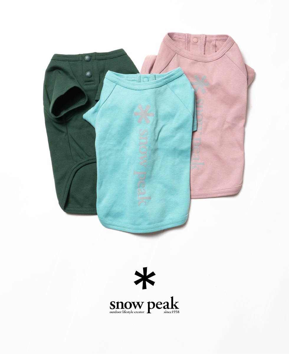 snow peak(スノーピーク)/SP Dog Pullover Logo(ドッグ プルオーバー