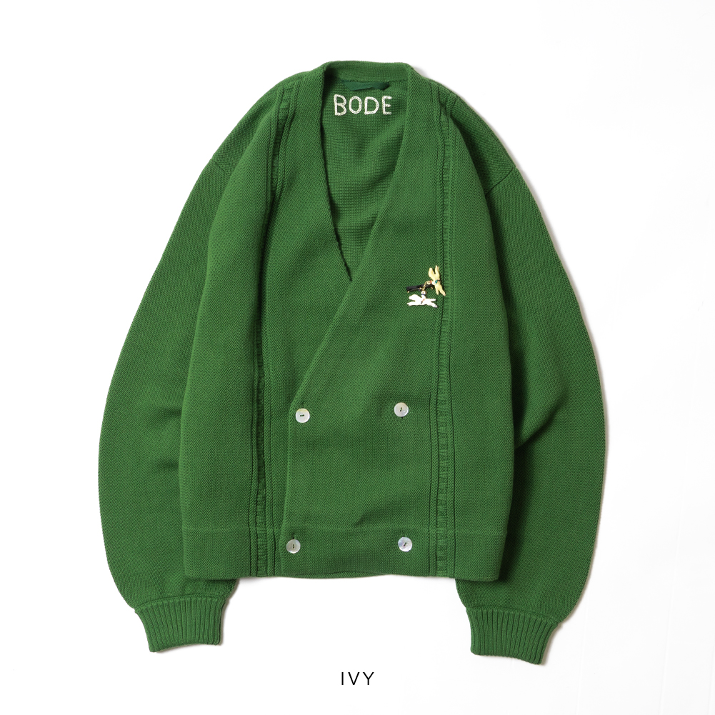 くらしを楽しむアイテム BODE/ダブルブレスト カーディガン トップス