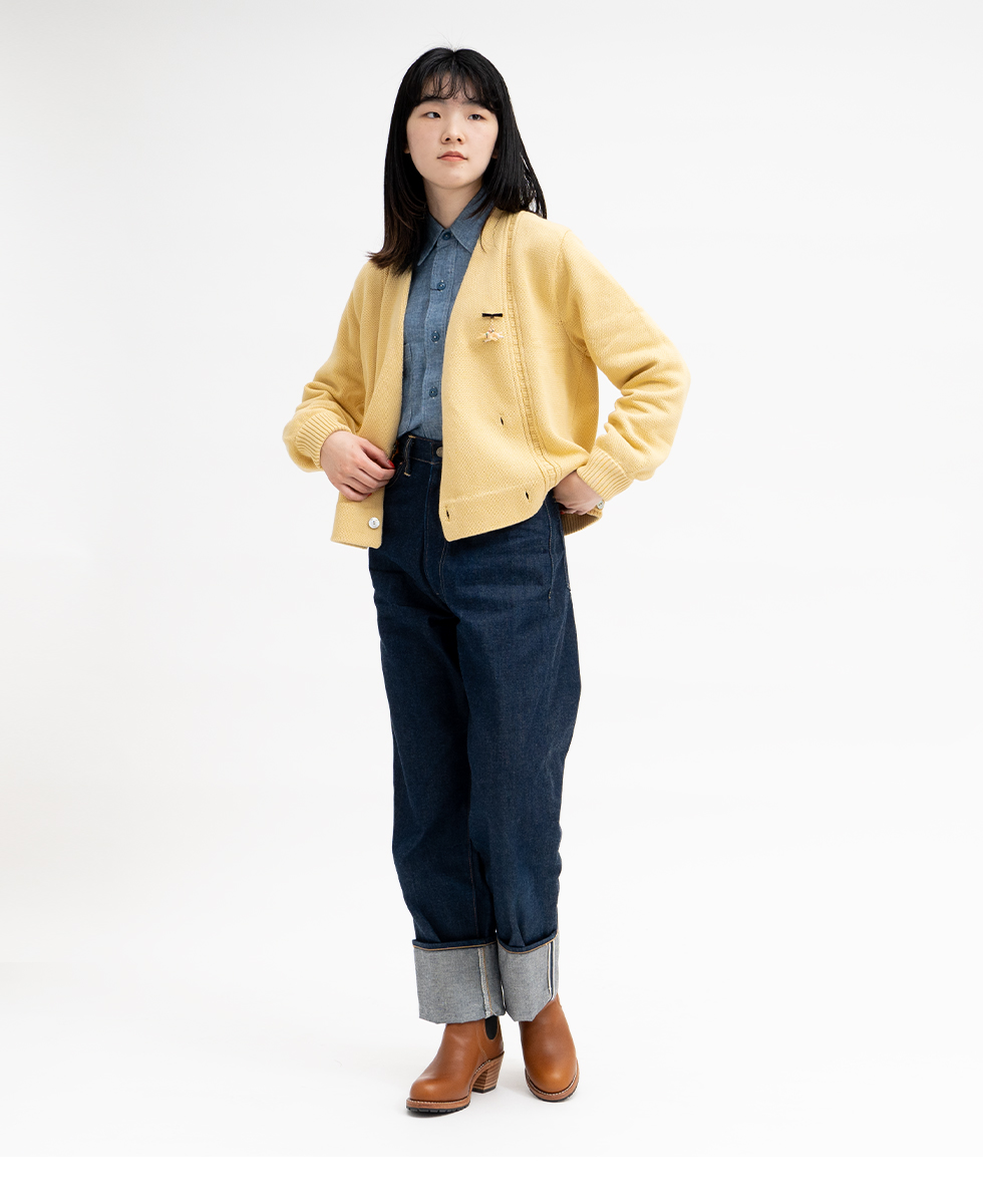 BODE(ボーディ)/Double Breasted Cardigan（ダブルブレスト