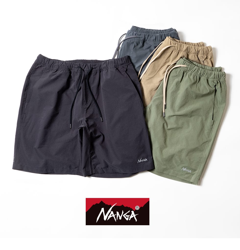 NANGA(ナンガ)/ AIR CLOTH COMFY SHORTS(エアクロスコンフィー