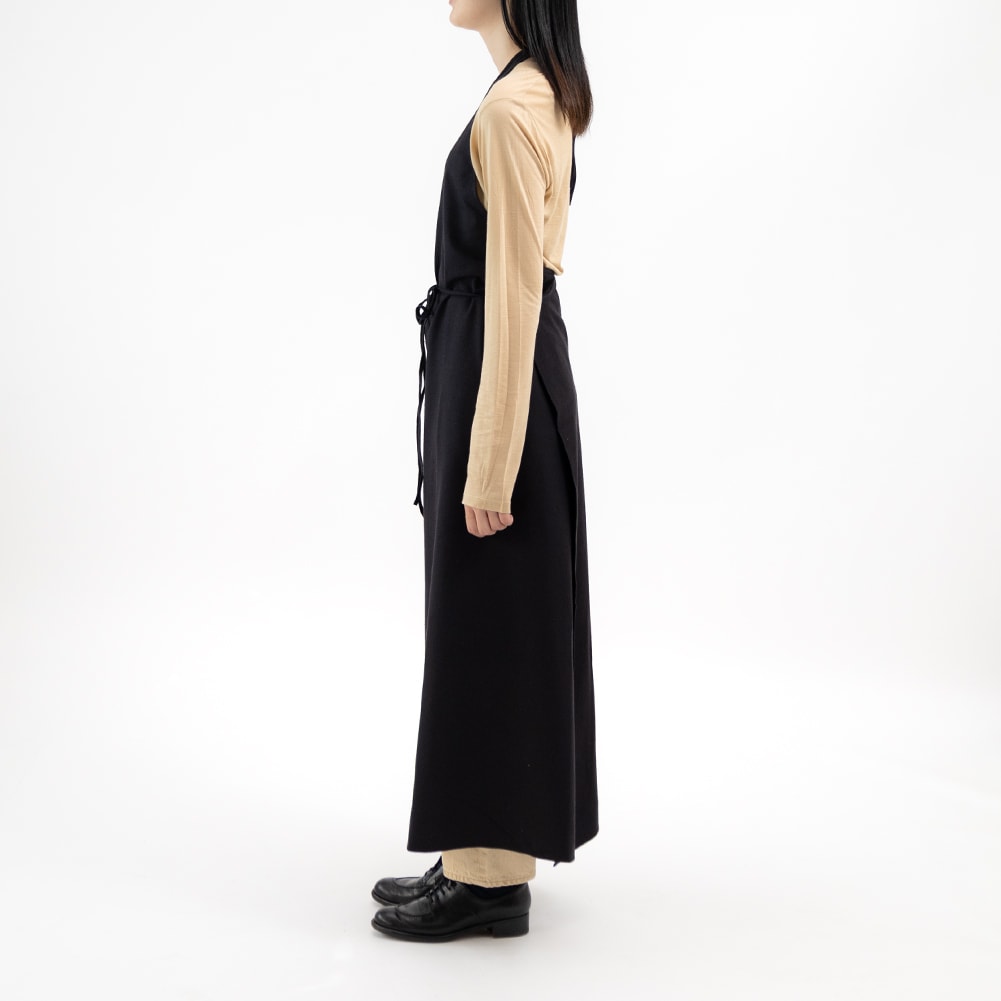 Baserange ベースレンジ シルク エプロンドレス エプロン