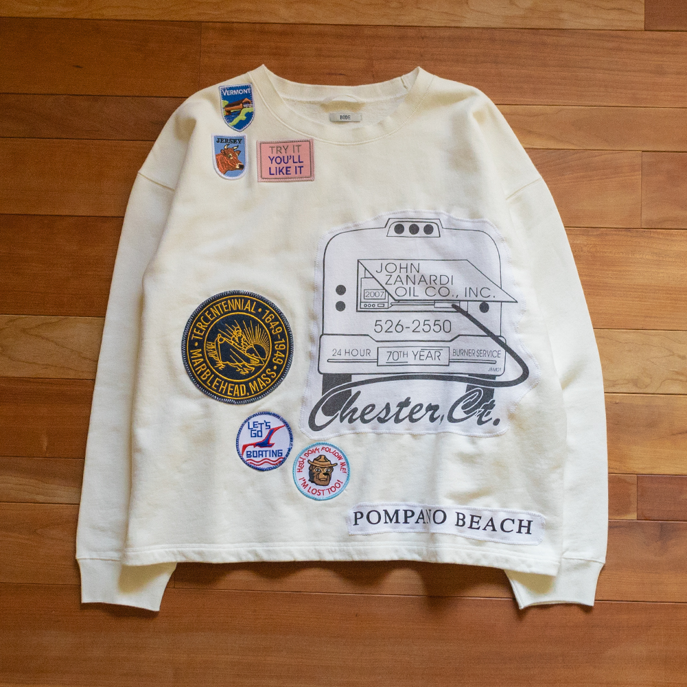 BODE(ボーディ)TOMMY SWEATSHIRT(トミー スウェットシャツ