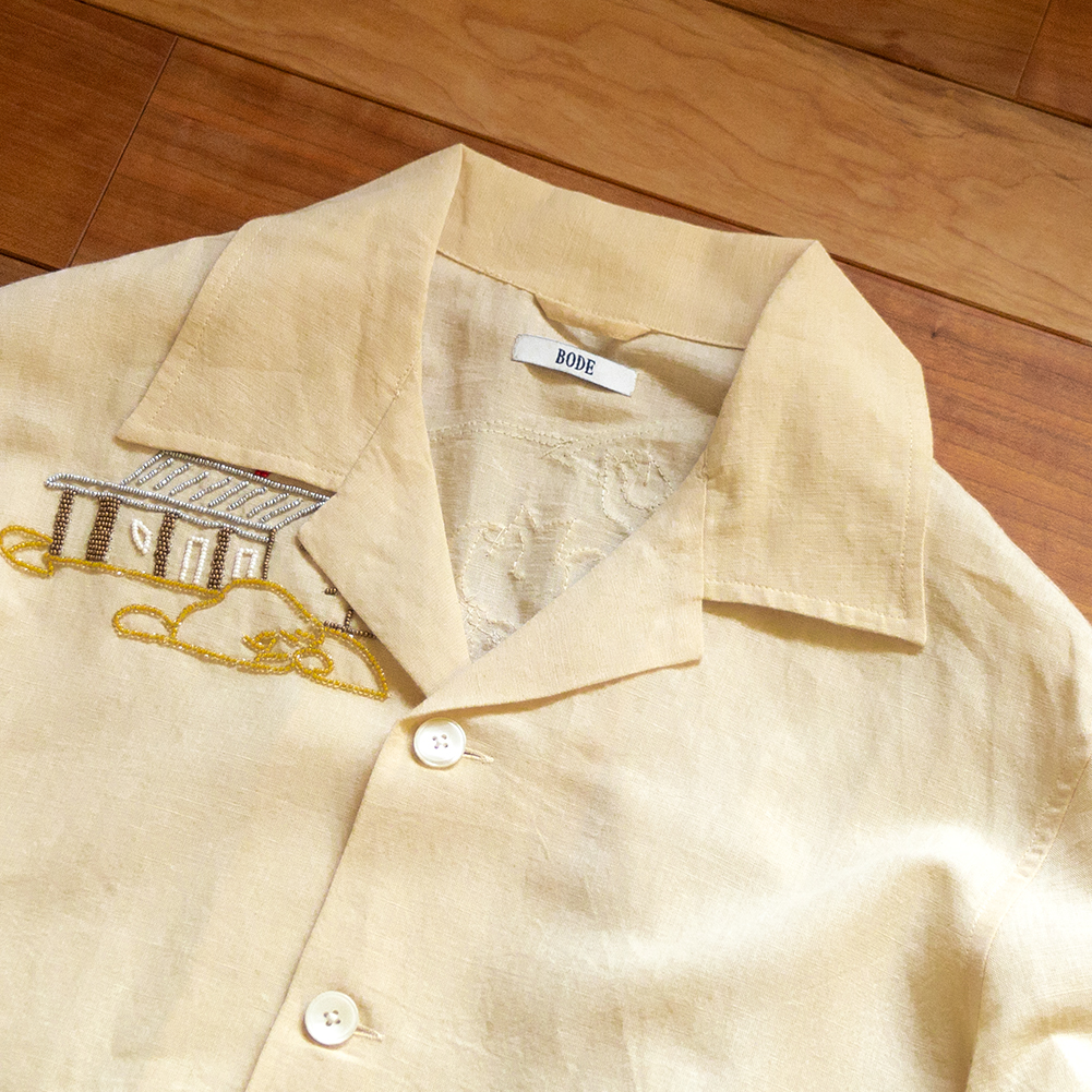 BODE ボーディ　ビーズディテールシャツ BODE(ボーディ)/BEADED BUCKAROO LS SHIRT（ビーデッド