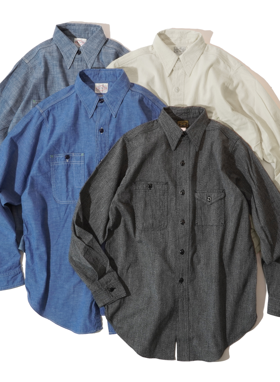 Teesay 新品 ビッグヤンク BIG YANK 1935 ビッグヤンク アナトミカ 1935シャツ BIG YANK × ANATOMICA 1935