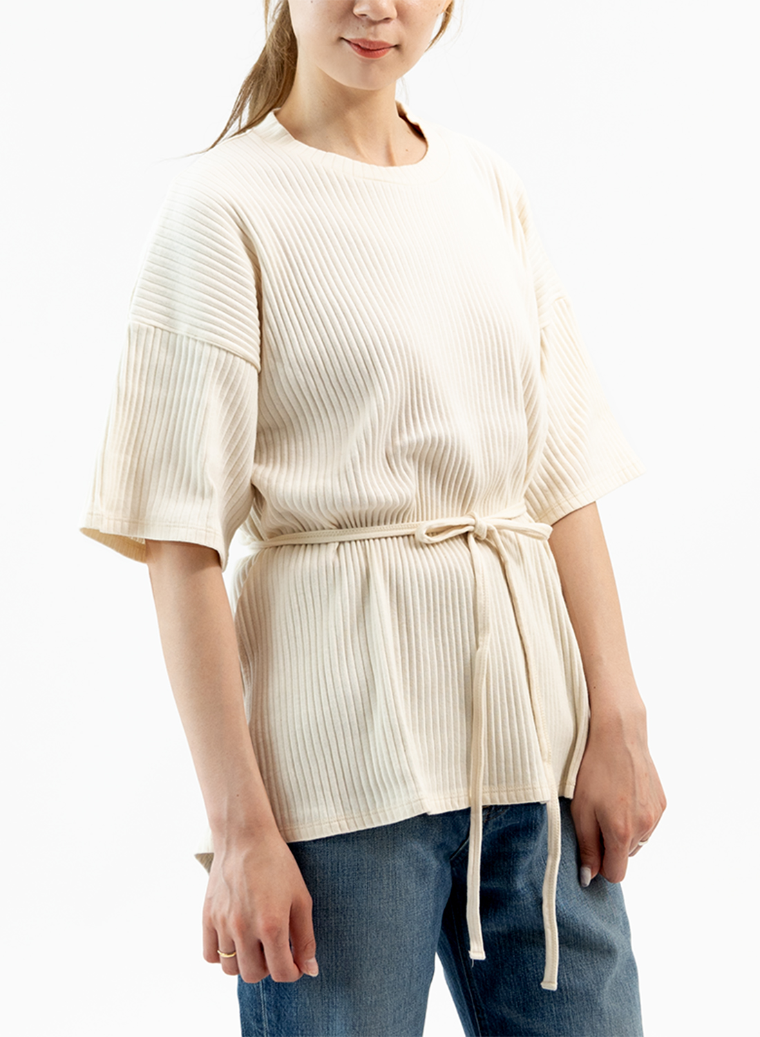 ベースレンジ Baserange SHAW TEE-FLEECE RIB シャウ Tシャツ