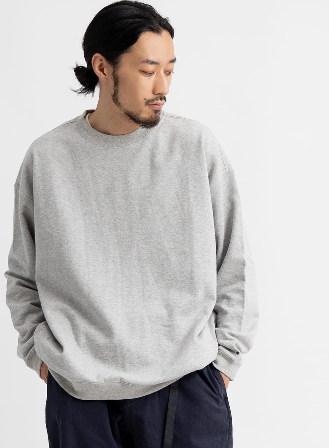 Snow Peak(スノーピーク)Recycled Cotton Sweat Crewneck(リサイクル