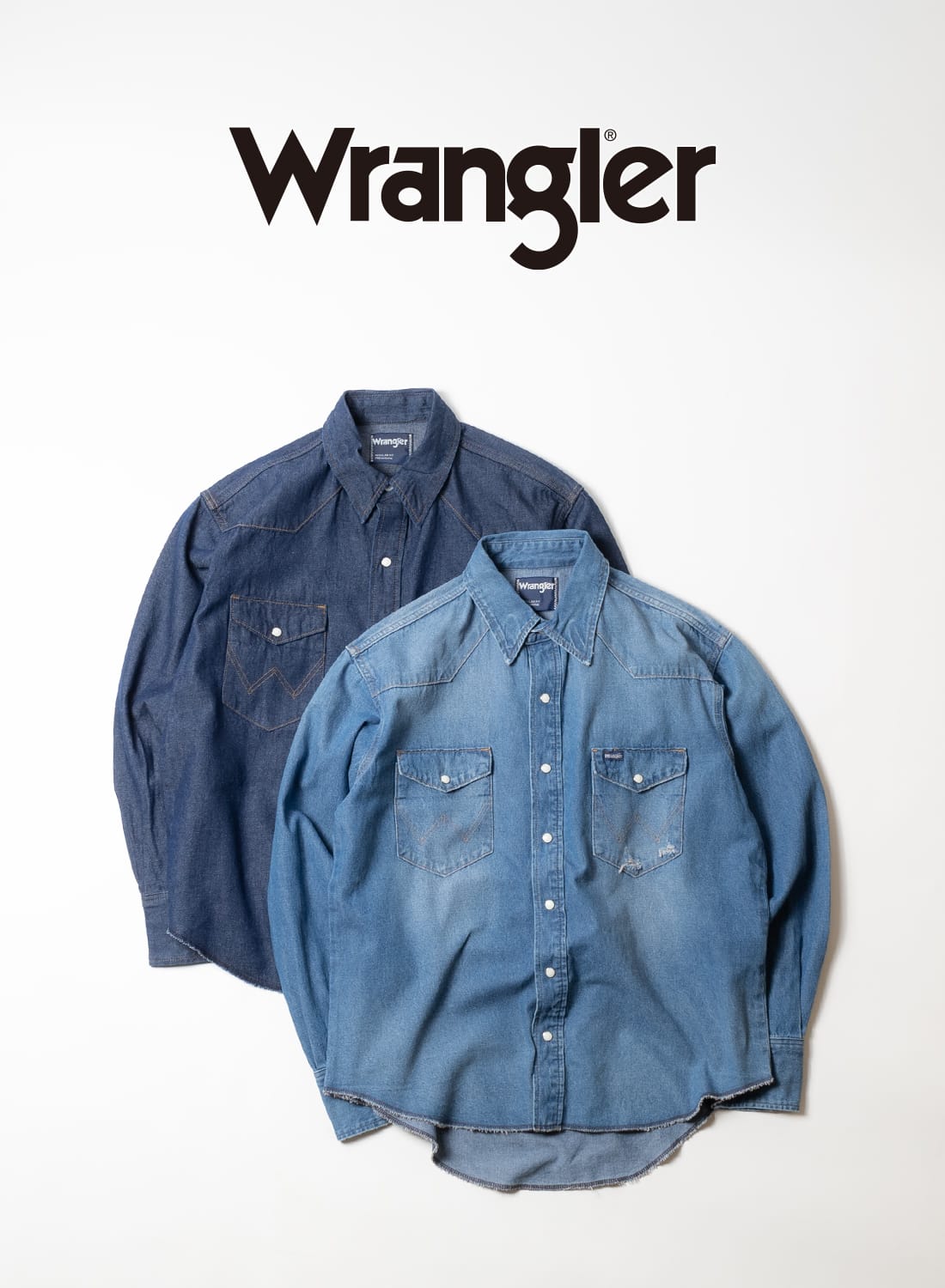 Wrangler(ラングラー)127MW(デニムシャツ)デニム シャツ ウエスタン