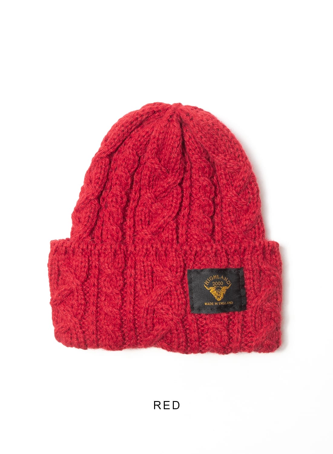 HIGHLAND 2000 ハイランド2000 Aran ALPACA混 畔編みスヌード