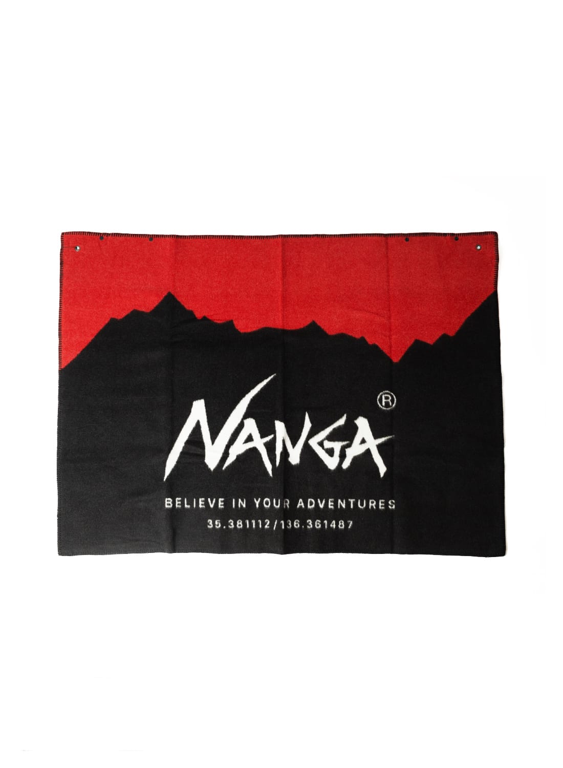 NANGA(ナンガ)/FLAME RESISTANT LOGO BLANKET(フレーム レジスタ