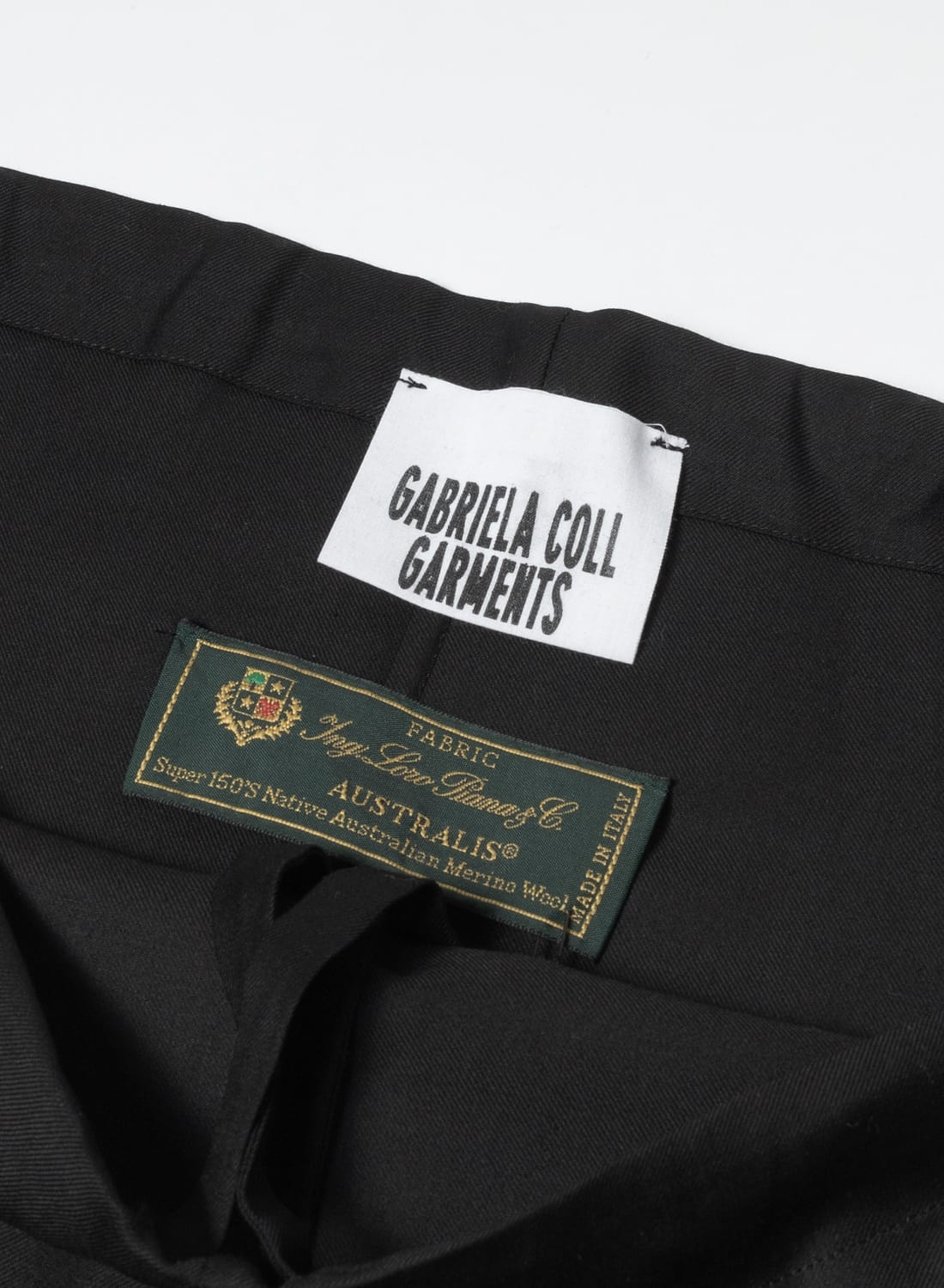 GABRIELA COLL GARMENTS(ガブリエラ コール ガーメンツ)/NO.209 LORO PIANA FINE WOOL  SKIRT(ロロ ピアーナ ファイン ウール スカート)/レディース ロロピアーナ S12-209 GABRIELA COLL GARMENTS(ガブリエラ  コール ガーメンツ)| MOONLOID