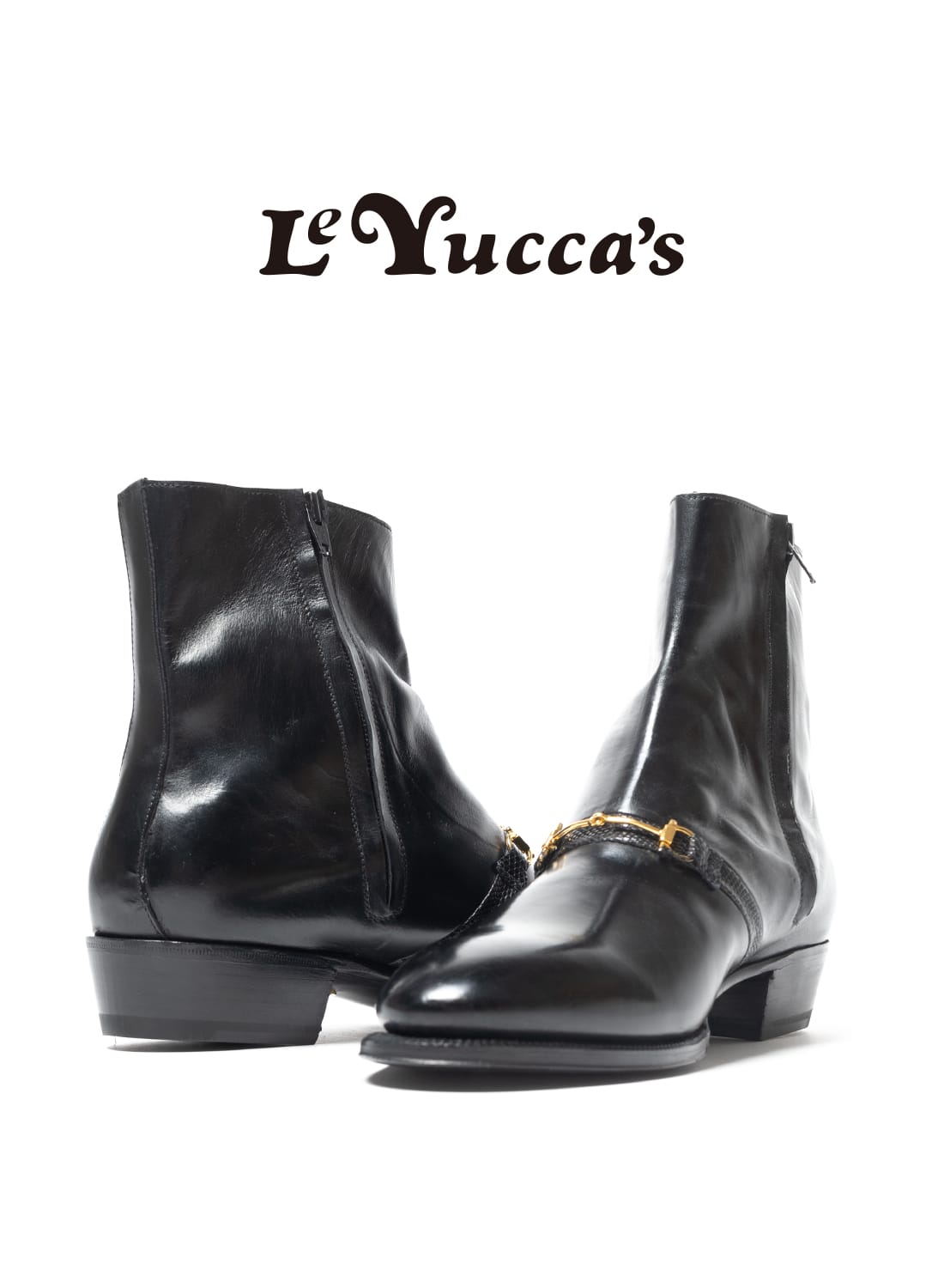 【新品未使用】 Le Yucca's レユッカス サイドジップブーツ サイズ39