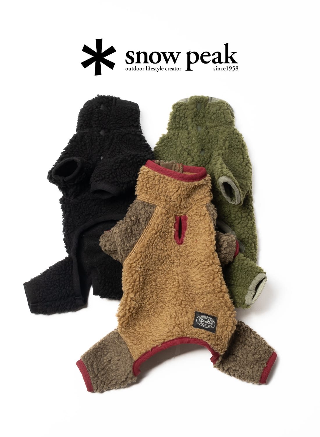 Snow Peak(スノーピーク)SP Dog Fleece Jacket(SP ドッグ