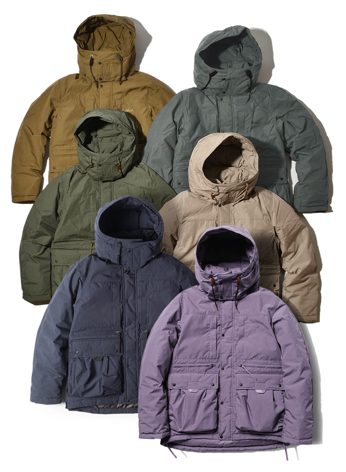 【希少】MHL. ×  peak 日本製 焚き火ジャケット ダック地 NANGA ナンガ ヒノックダウンジャケット｜BORN FREE ONLINE SHOP