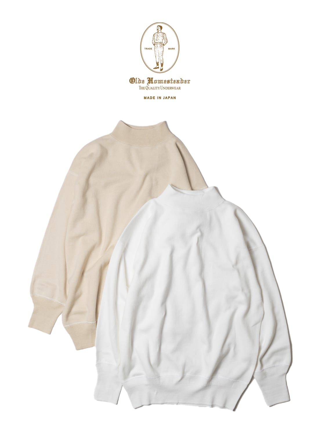 OLDE HOMESTEADER/BOTTLE NECK SWEATER|ラスティック ジャージー