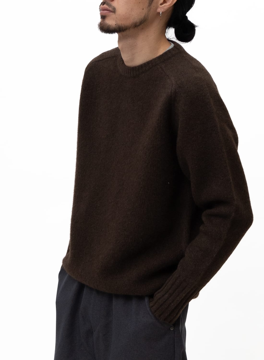 Walenode(ウェルノード)Innocent YAK Shetland sweater