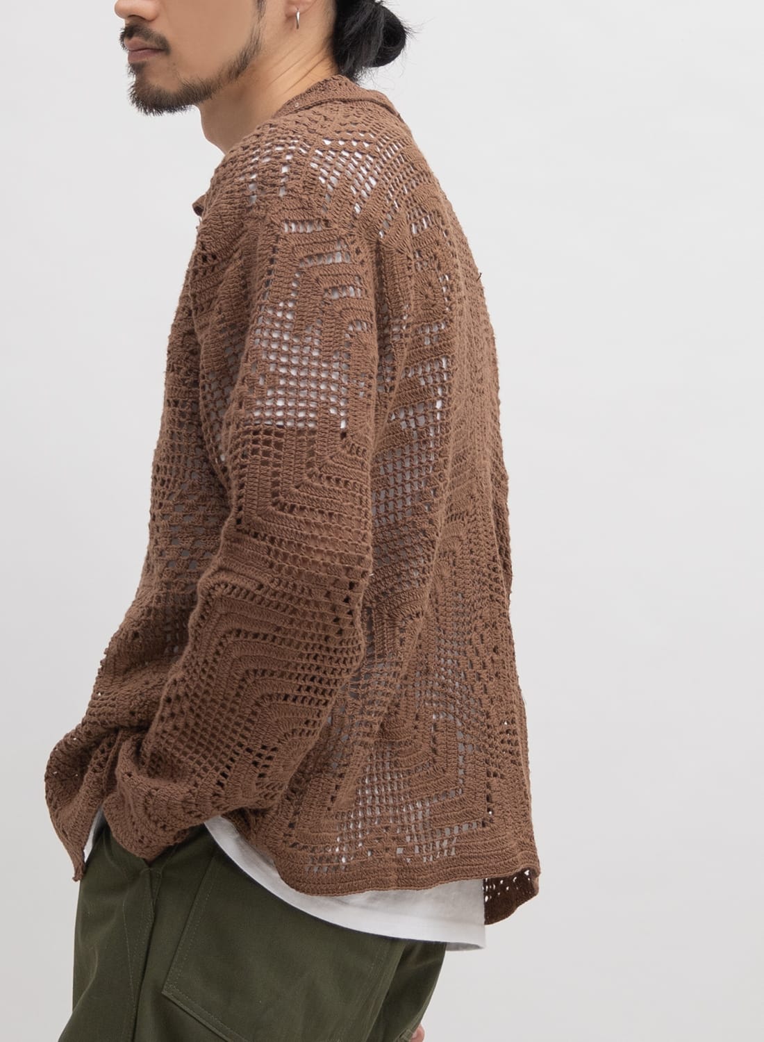 bode MANCHESTER CROCHET SHIRT クロシェ シャツ BODE Manchester Crochet Short Sleeve Shirt - multi | Garmentory